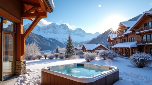 Séjour en famille à Courchevel : hôtel ou chalet privé